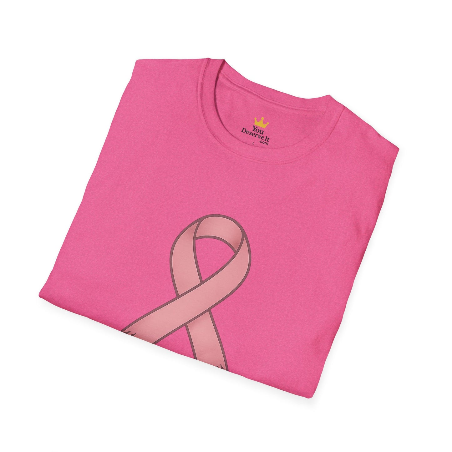 Unribboned Not Unbroken Shirt | Pink Ribbon Cancer Awareness Tee for Survivors & Fighters