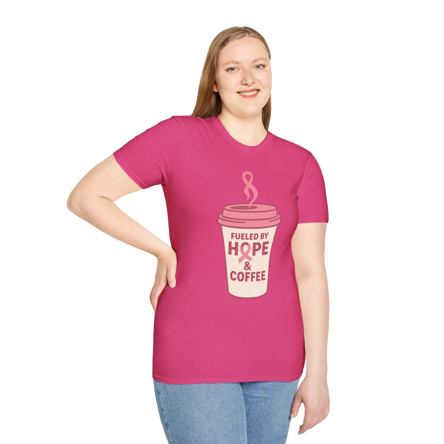 Fueled by Hope & Coffee | Inspirational Graphic Tee