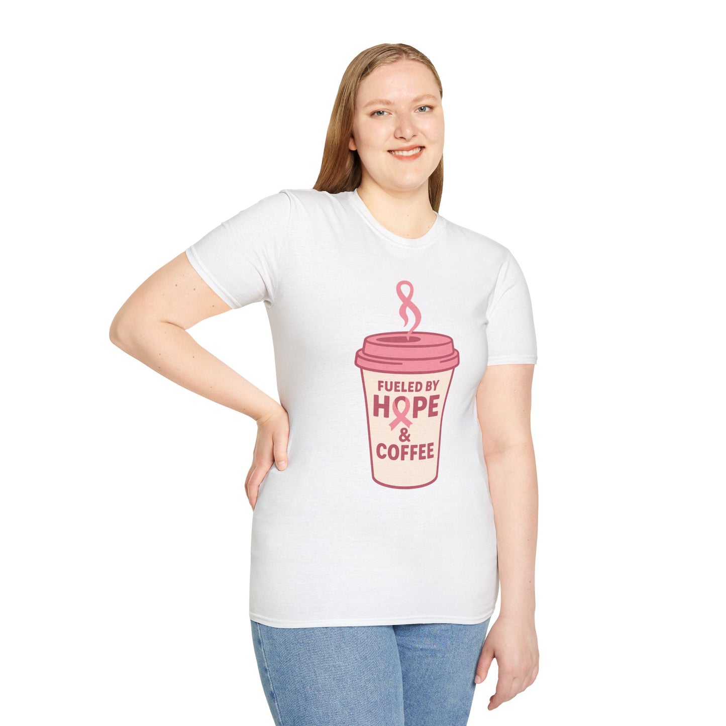 Fueled by Hope & Coffee | Inspirational Graphic Tee