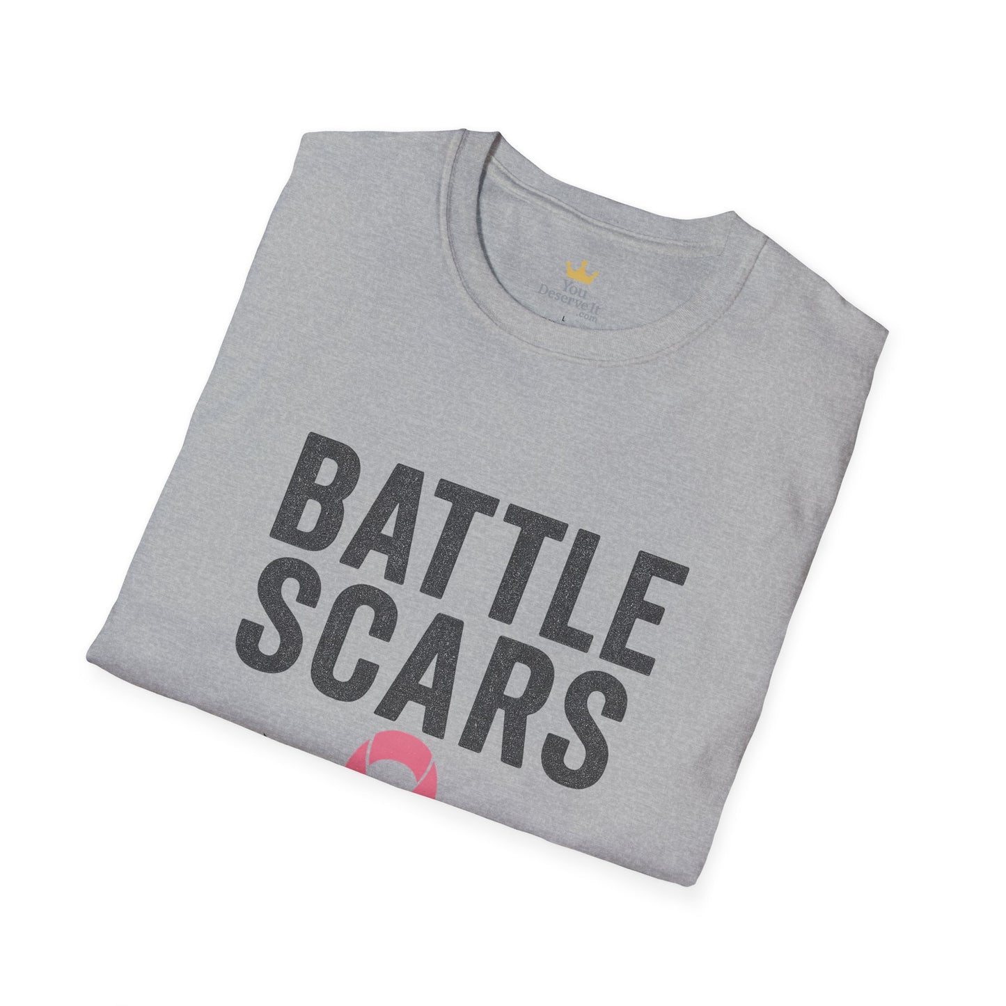 Battle Scars & Badass Vibes | Breast Cancer Warrior Tee