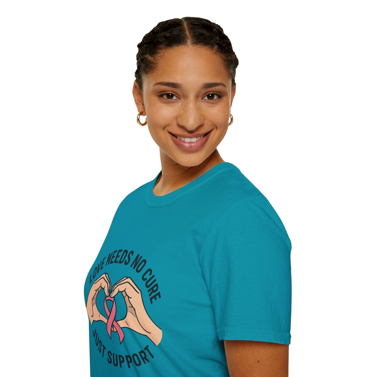 Love Needs No Cure | Breast Cancer Awareness Support Shirt