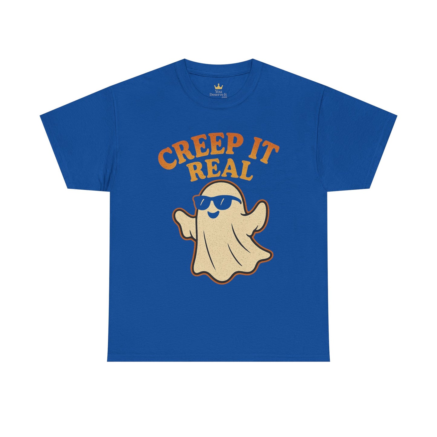 Creep It Real Shirt | Funny Halloween Ghost T-Shirt with Sunglasses