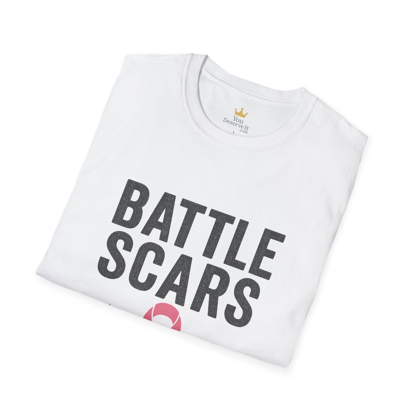 Battle Scars & Badass Vibes | Breast Cancer Warrior Tee