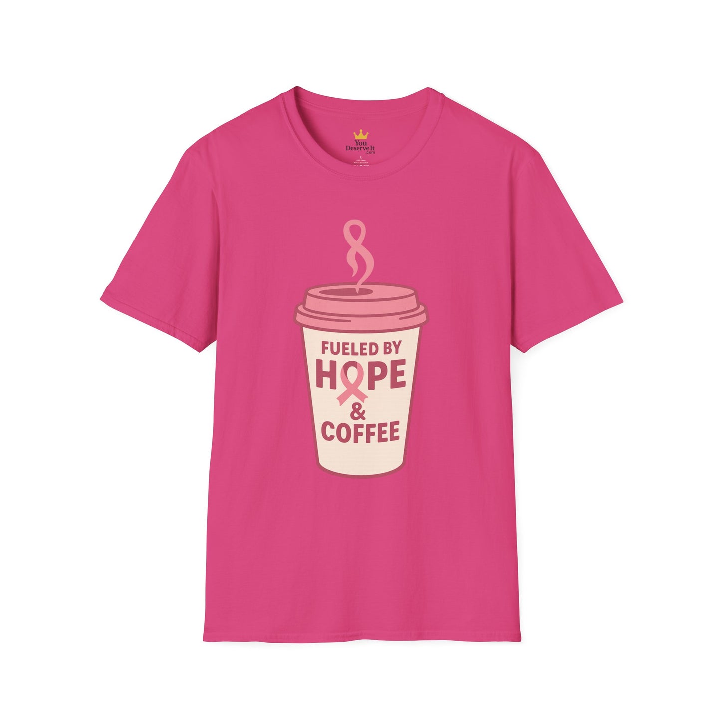 Fueled by Hope & Coffee | Inspirational Graphic Tee