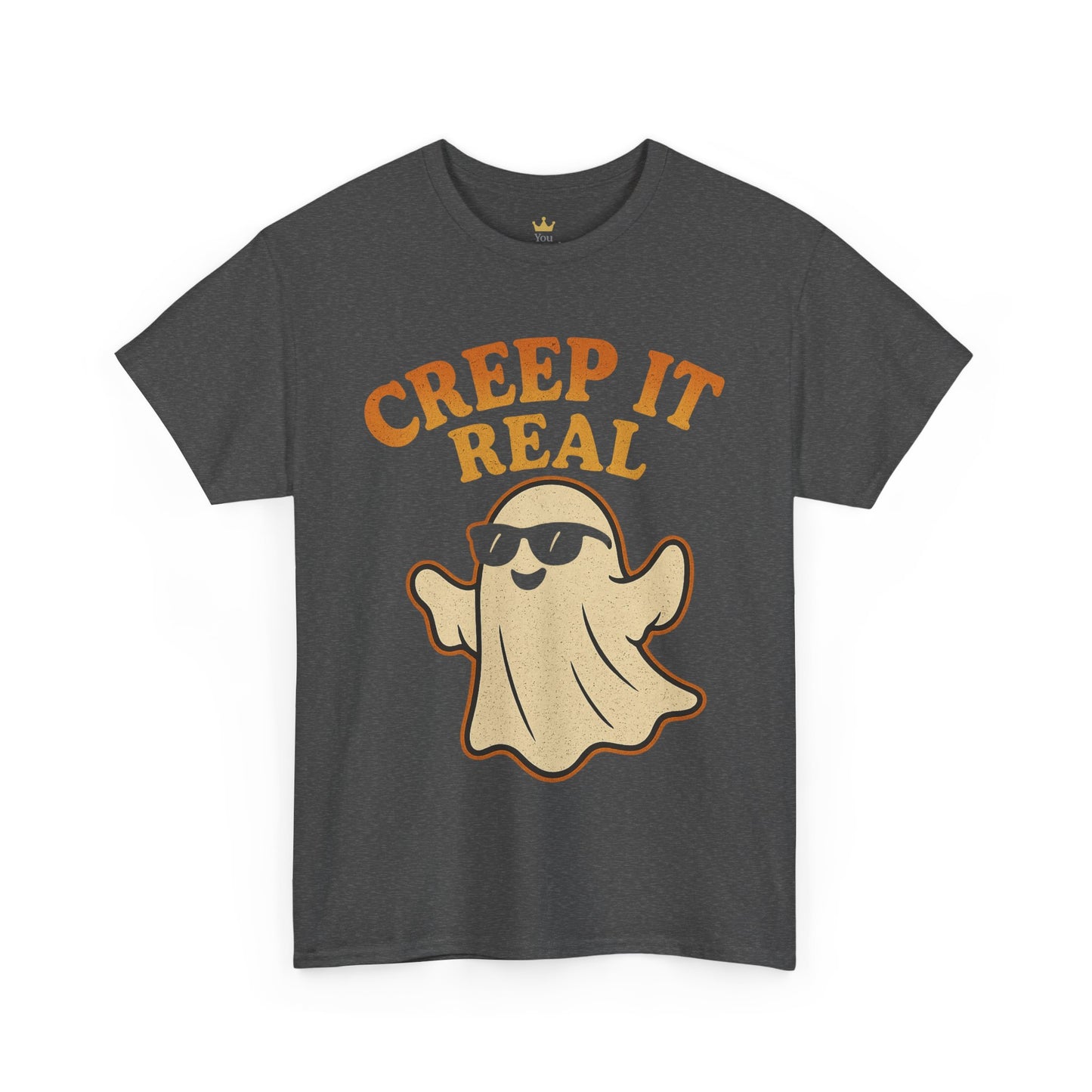 Creep It Real Shirt | Funny Halloween Ghost T-Shirt with Sunglasses