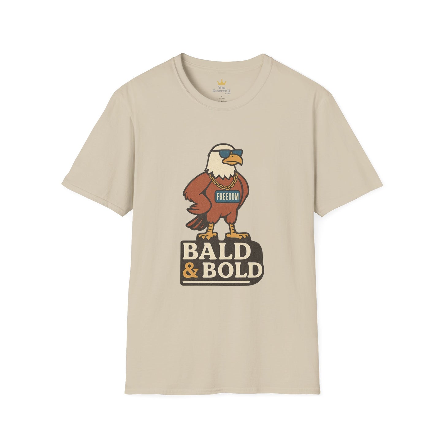 Bald & Bold | Patriotic Eagle Freedom Tee