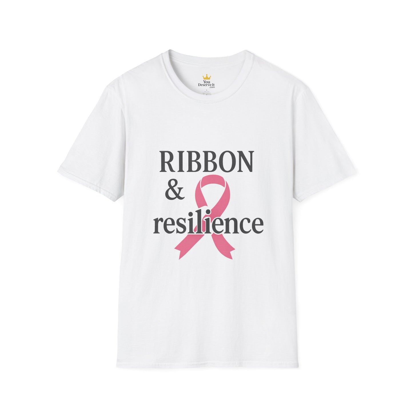 Ribbon and Resilience Breast Cancer Awareness Shirt | Pink Support Tee for Fighters and Survivors