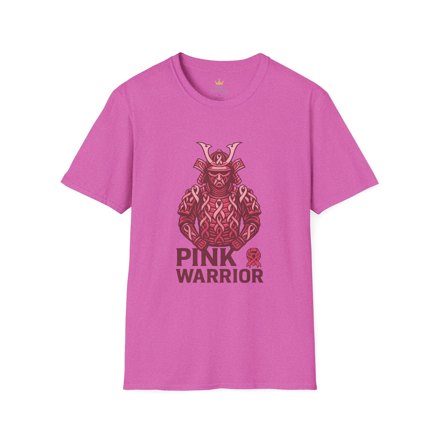 Pink Warrior Samurai T-Shirt | Breast Cancer Awareness Shirt for Fighters and Supporters