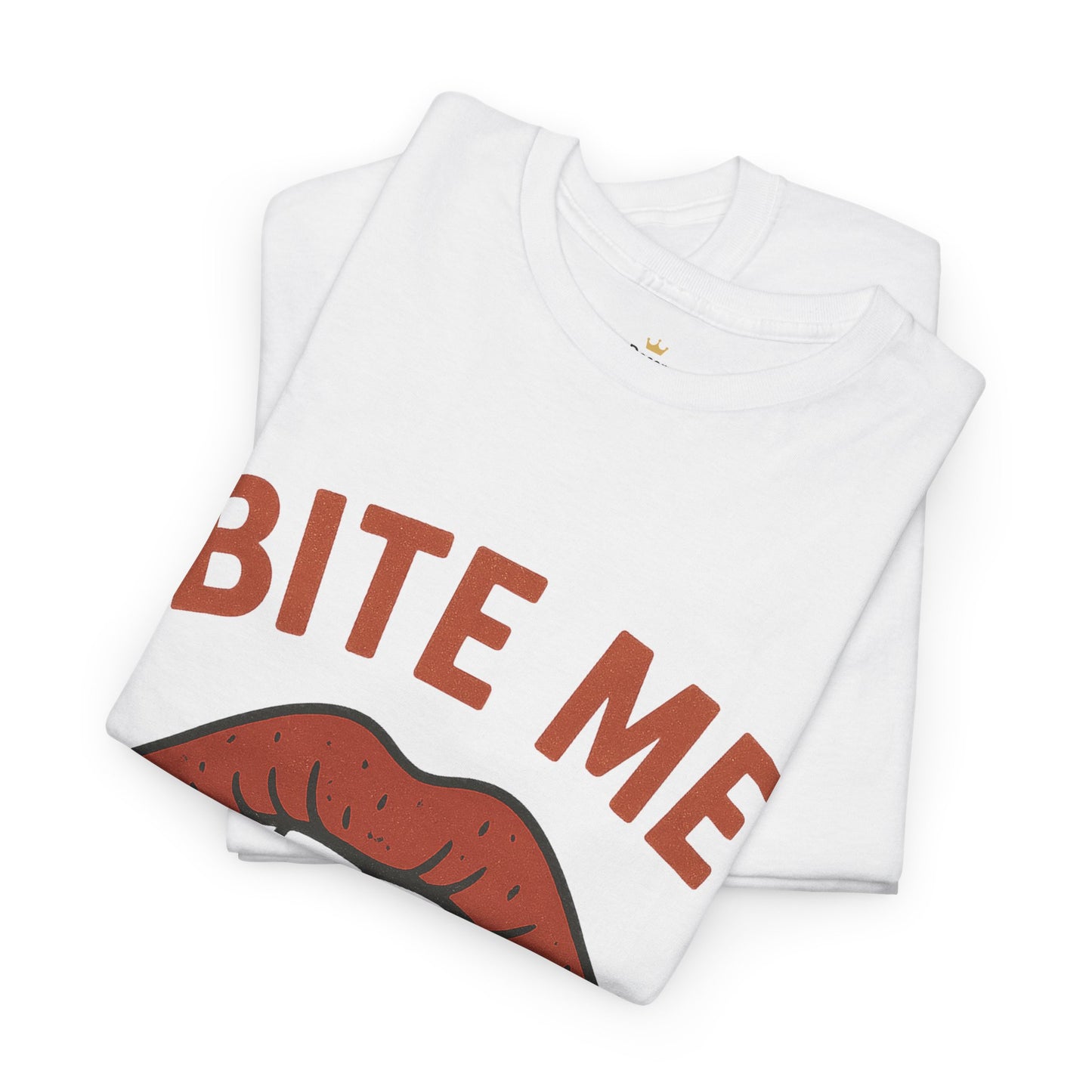 Bite Me Graphic Tee | Unisex Cotton Shirt, Halloween Apparel, Funny T-Shirt, Gothic Style, Trendy Graphic Tee