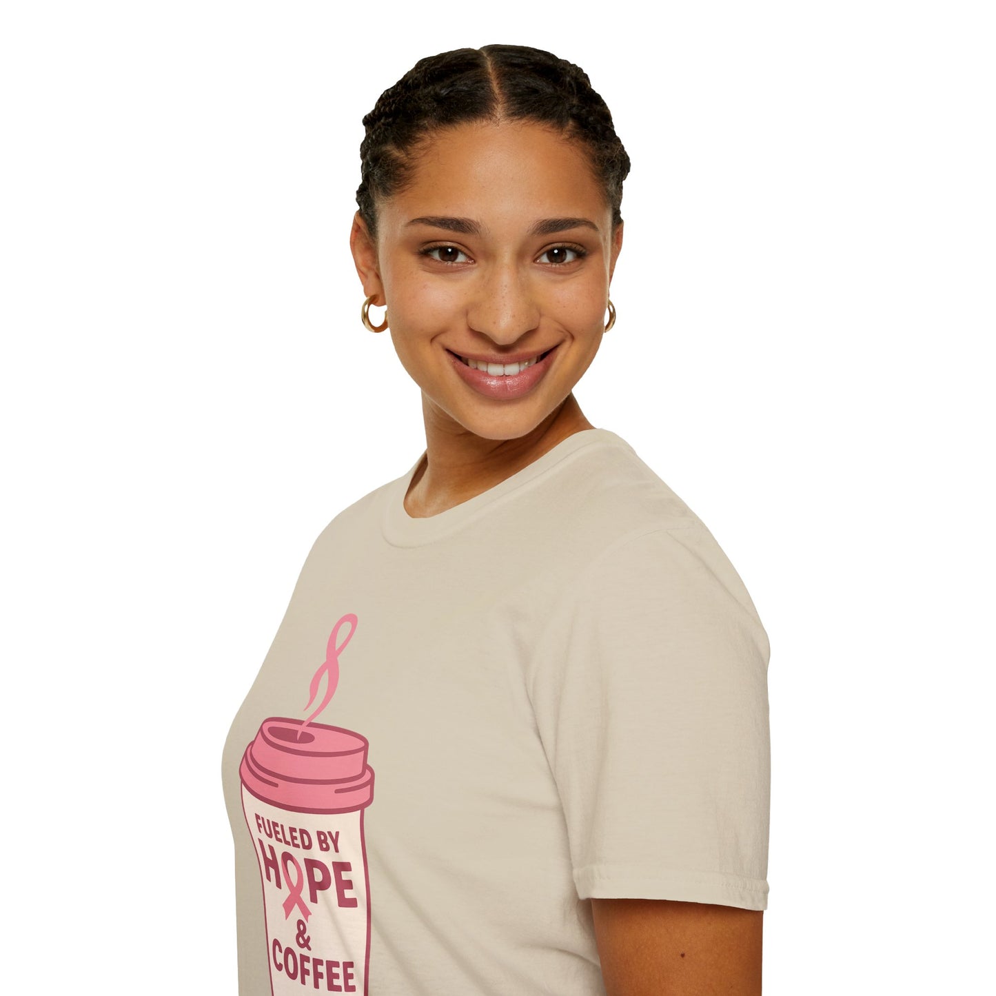 Fueled by Hope & Coffee | Inspirational Graphic Tee