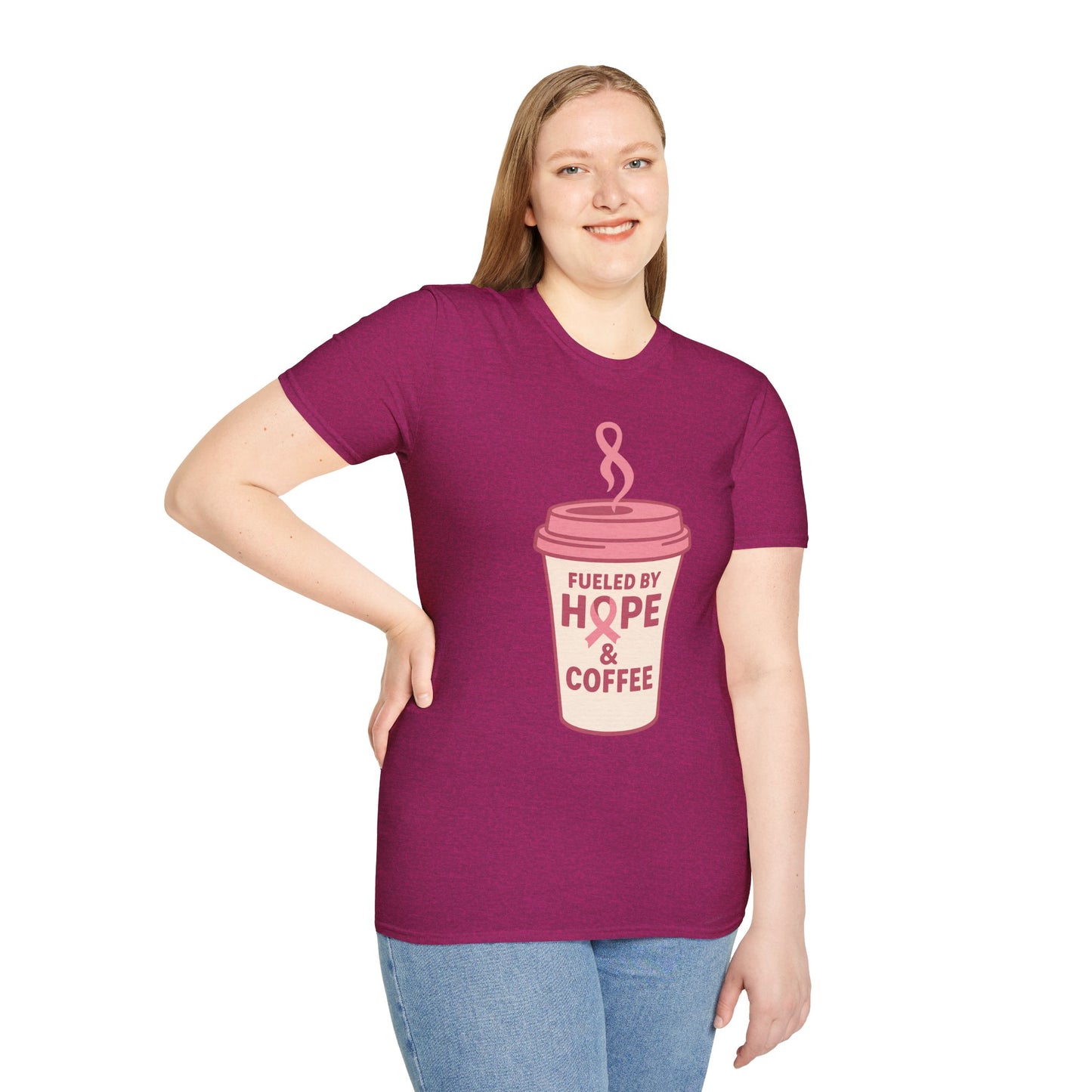 Fueled by Hope & Coffee | Inspirational Graphic Tee