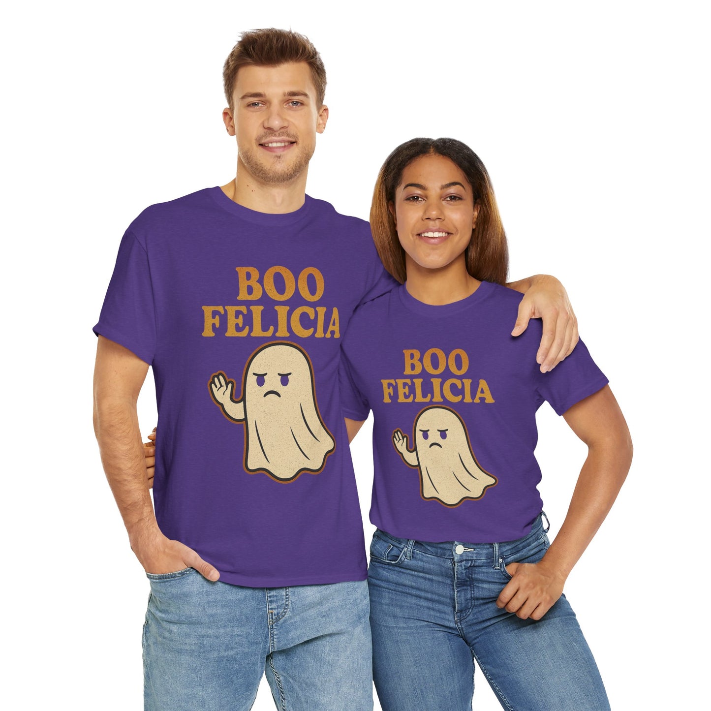 Boo Felicia Shirt | Funny Halloween Ghost T-Shirt for Women & Men