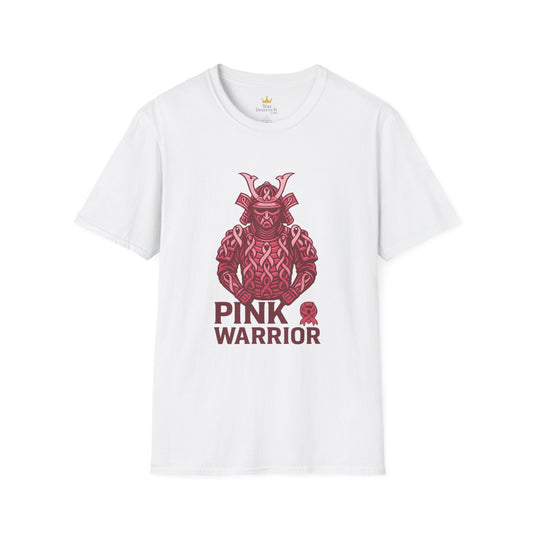Pink Warrior Samurai T-Shirt | Breast Cancer Awareness Shirt for Fighters and Supporters