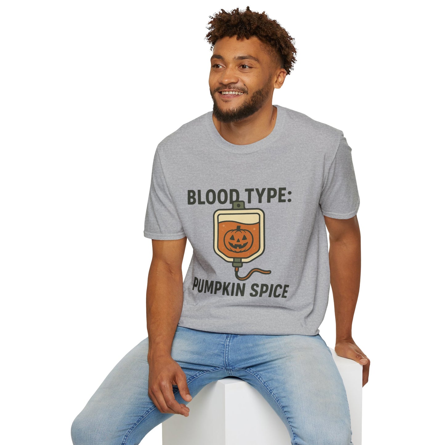 Blood Type: Pumpkin Spice | Funny Fall T-Shirt