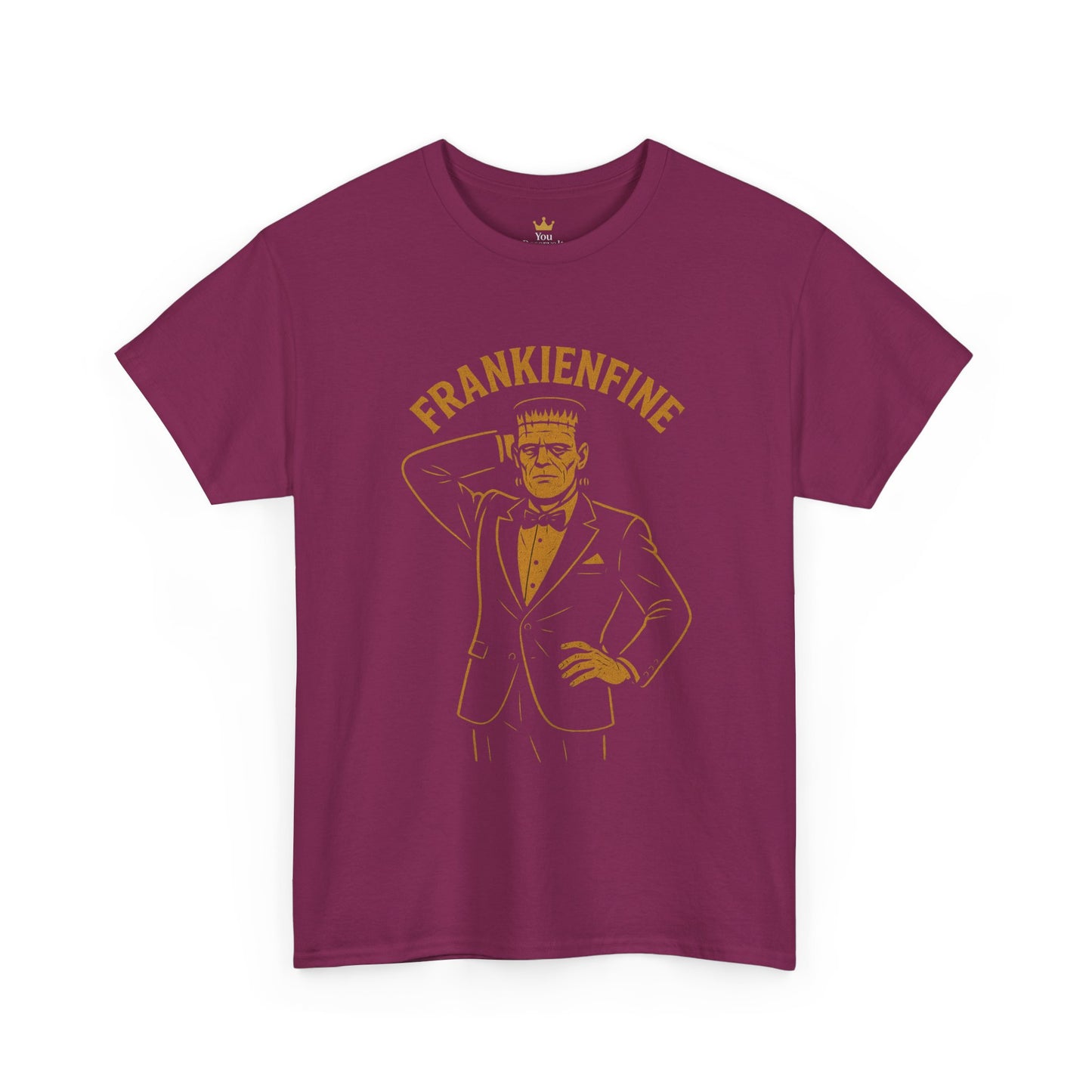 FRANKIENFINE | Suave Frankenstein Halloween Tee