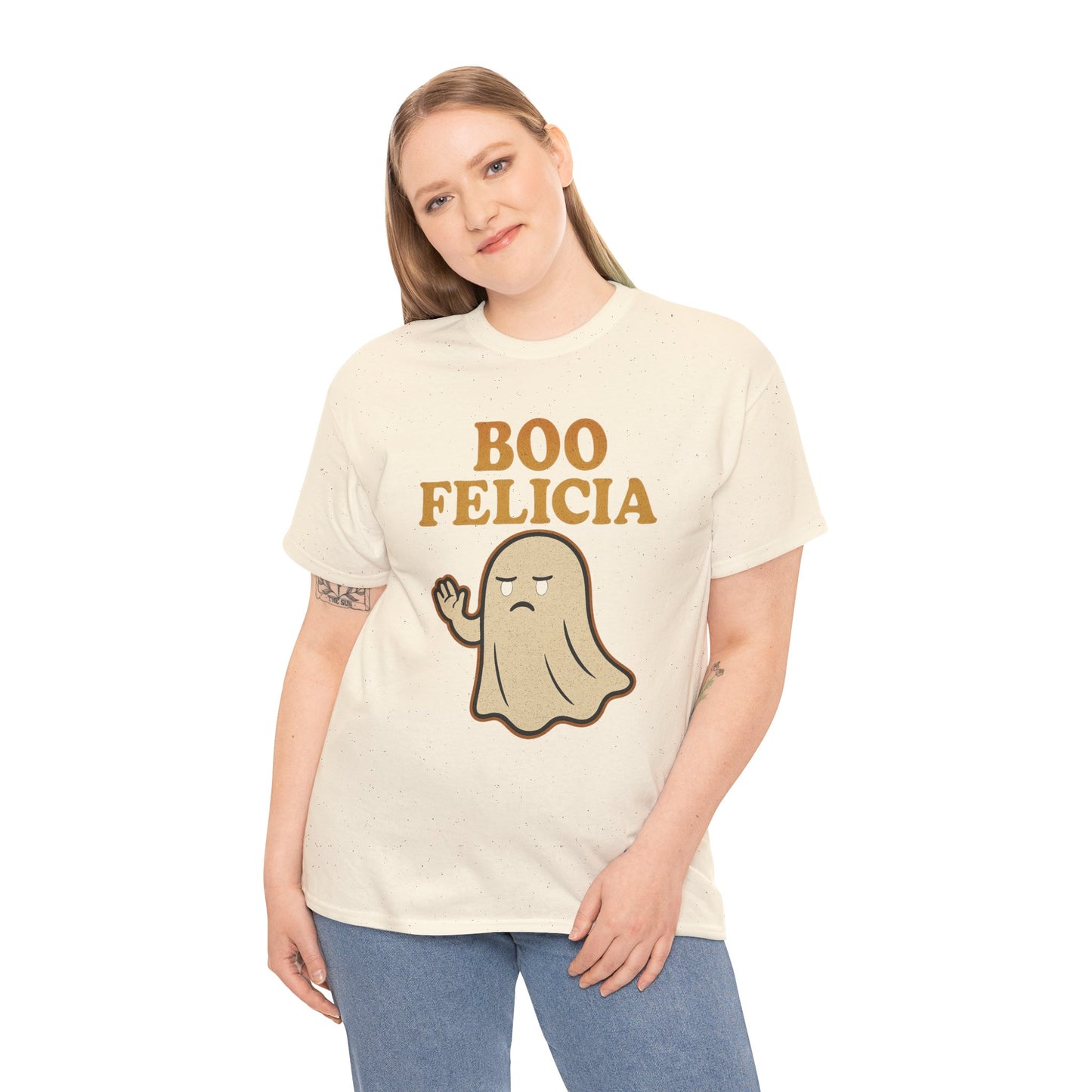 Boo Felicia Shirt | Funny Halloween Ghost T-Shirt for Women & Men