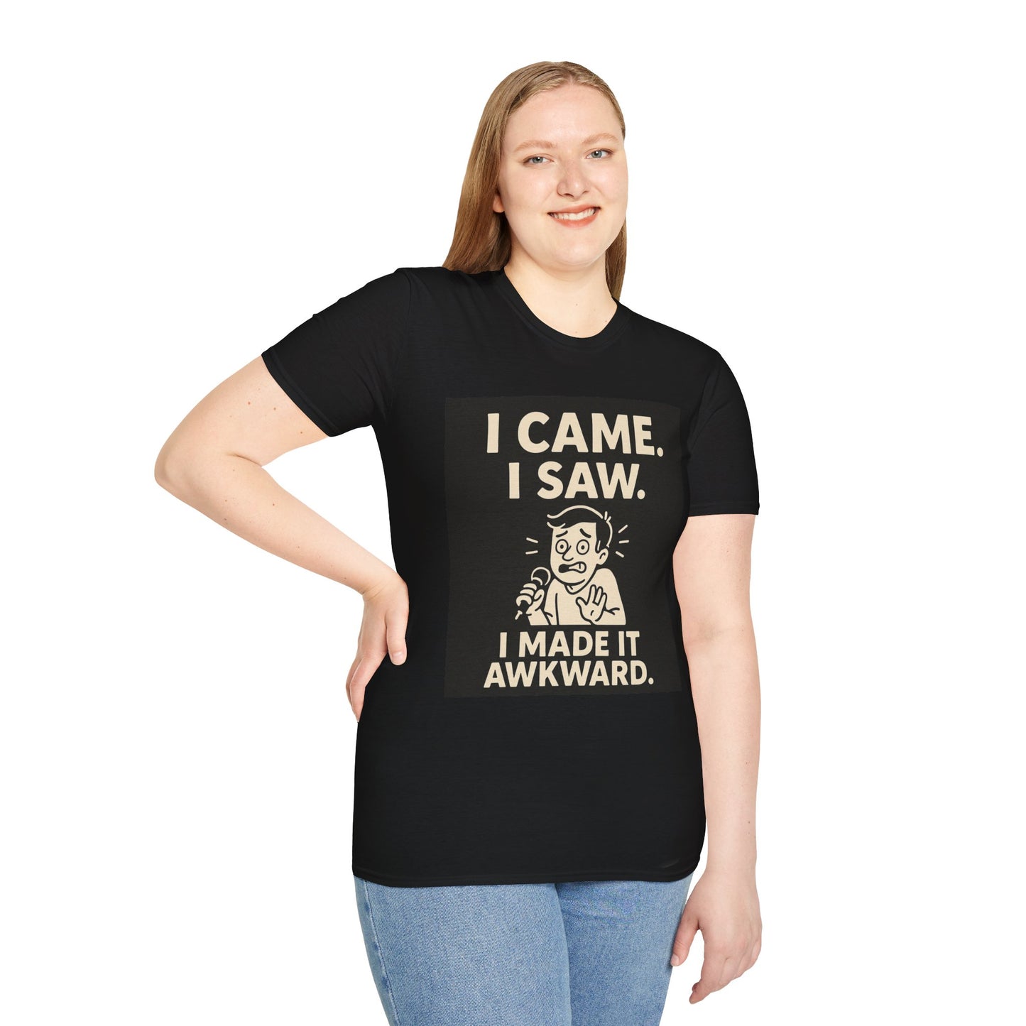 I Came I Saw I Made It Awkward Shirt | Funny Social Anxiety Graphic Tee