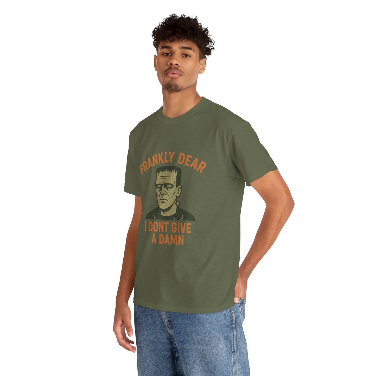 Frankly Dear, I Don't Give a Damn | Frankenstein Snark Tee