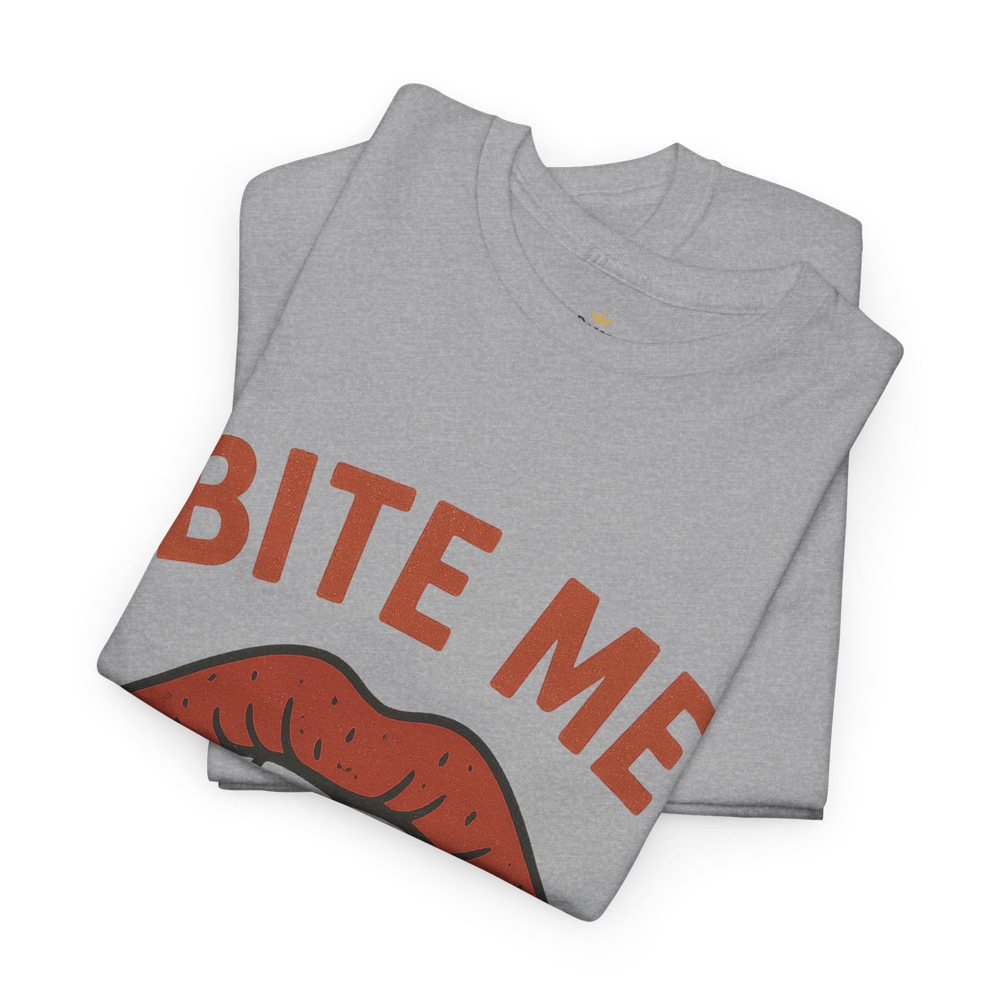 Bite Me Graphic Tee | Unisex Cotton Shirt, Halloween Apparel, Funny T-Shirt, Gothic Style, Trendy Graphic Tee