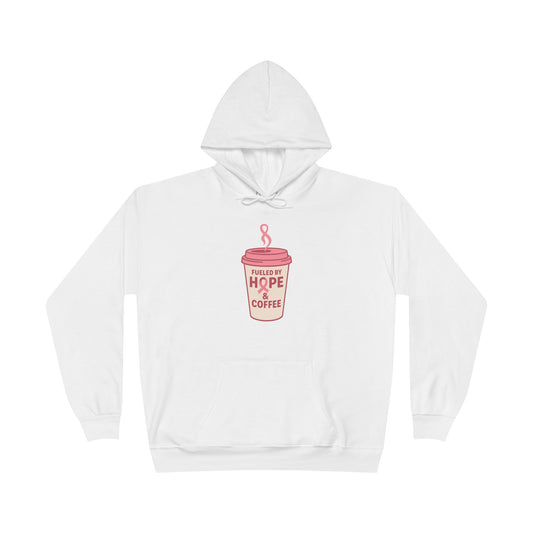 Fueled by Hope & Coffee | Cozy Hoodie for Coffee Lovers