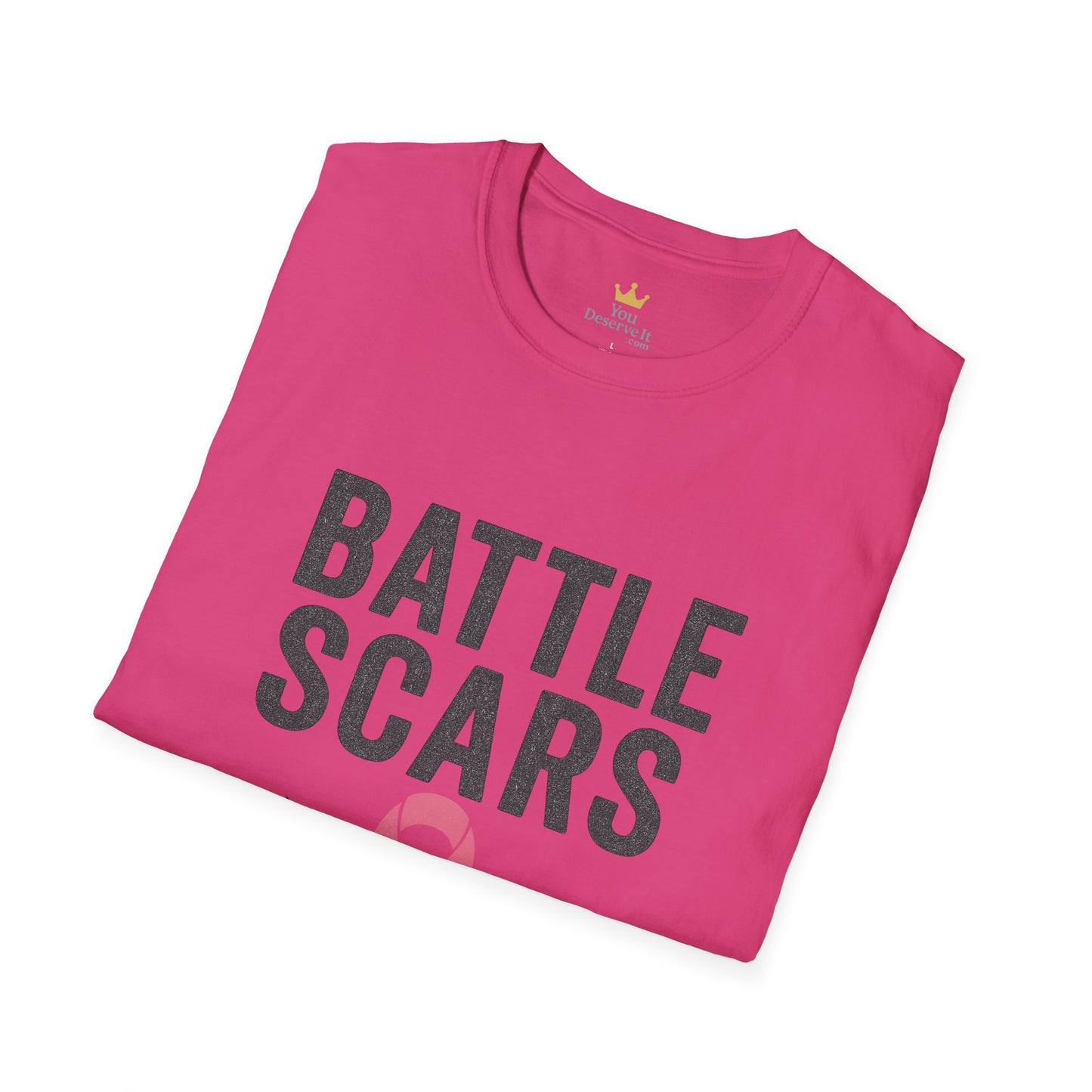 Battle Scars & Badass Vibes | Breast Cancer Warrior Tee