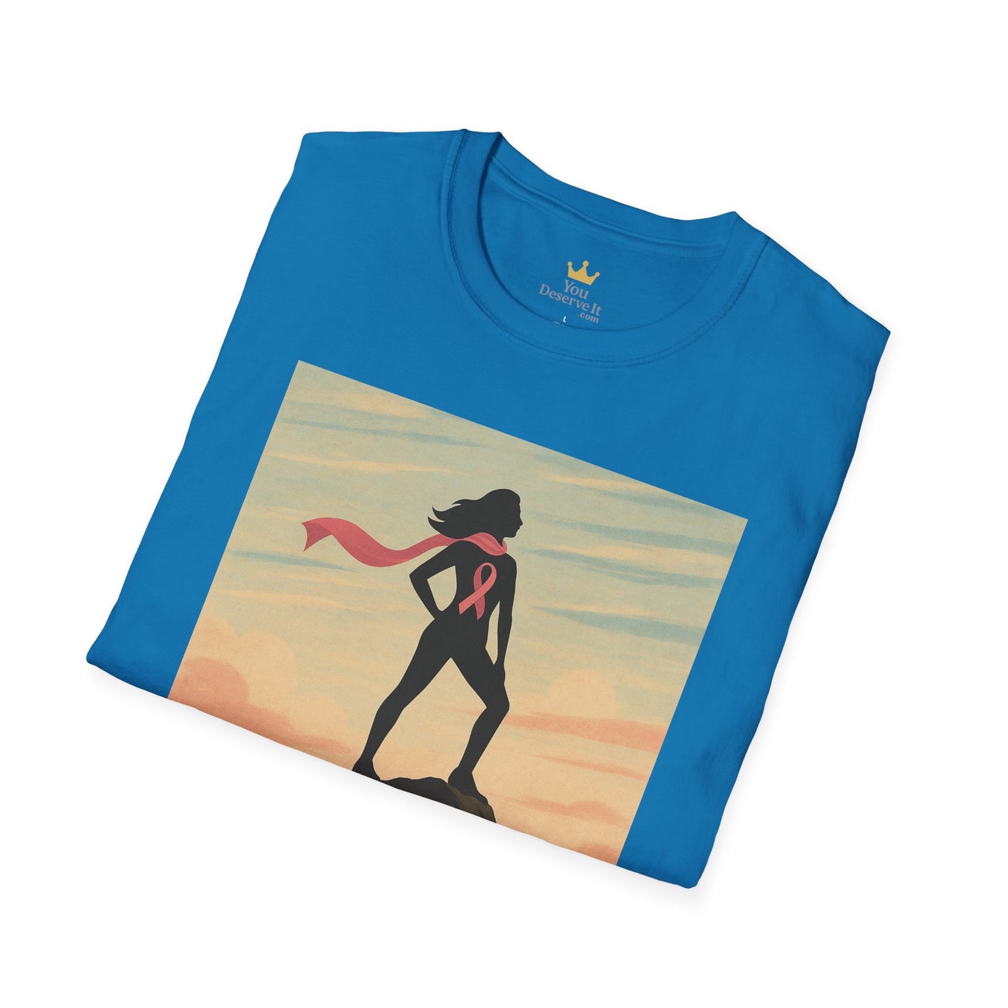 Still Standing Shirt | Breast Cancer Survivor Graphic Tee | Warrior Woman Ribbon Shirt