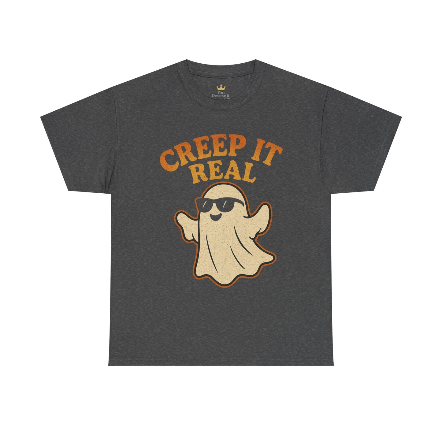 Creep It Real Shirt | Funny Halloween Ghost T-Shirt with Sunglasses