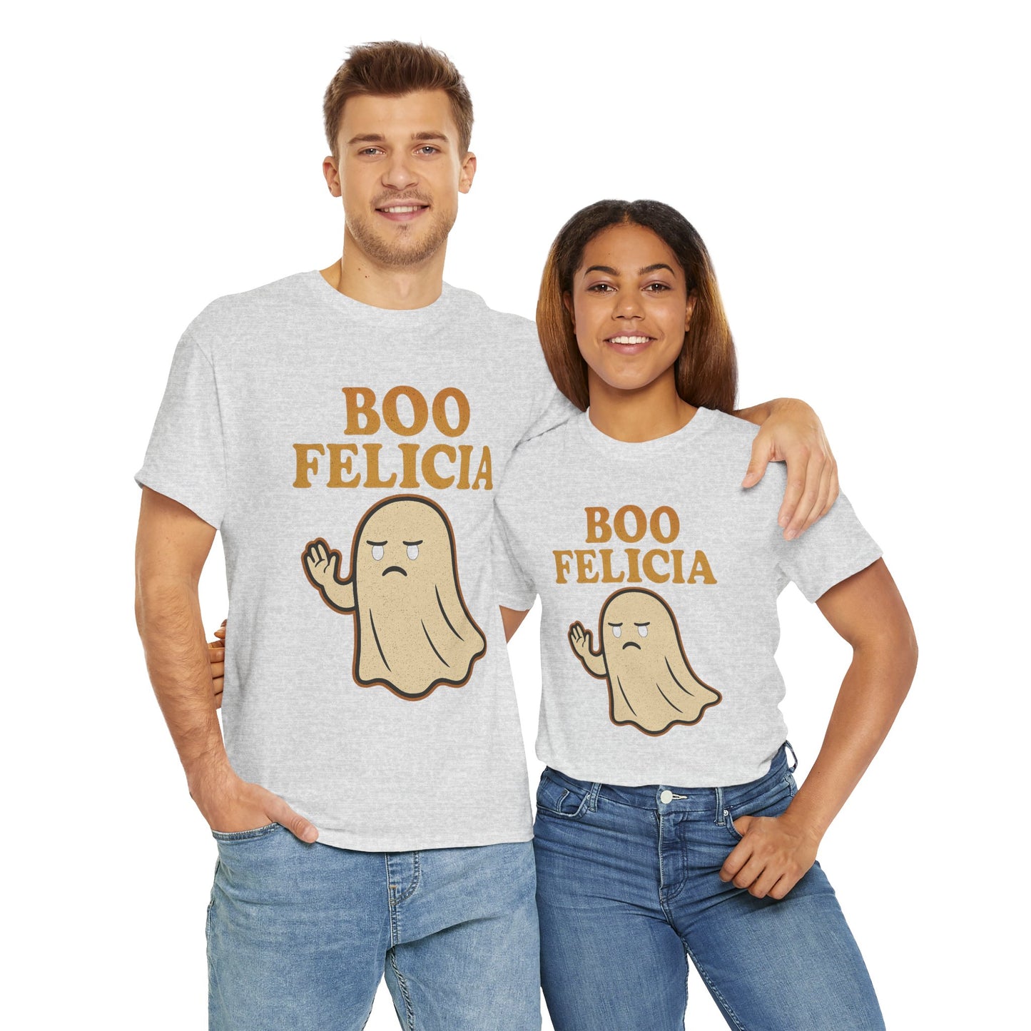 Boo Felicia Shirt | Funny Halloween Ghost T-Shirt for Women & Men