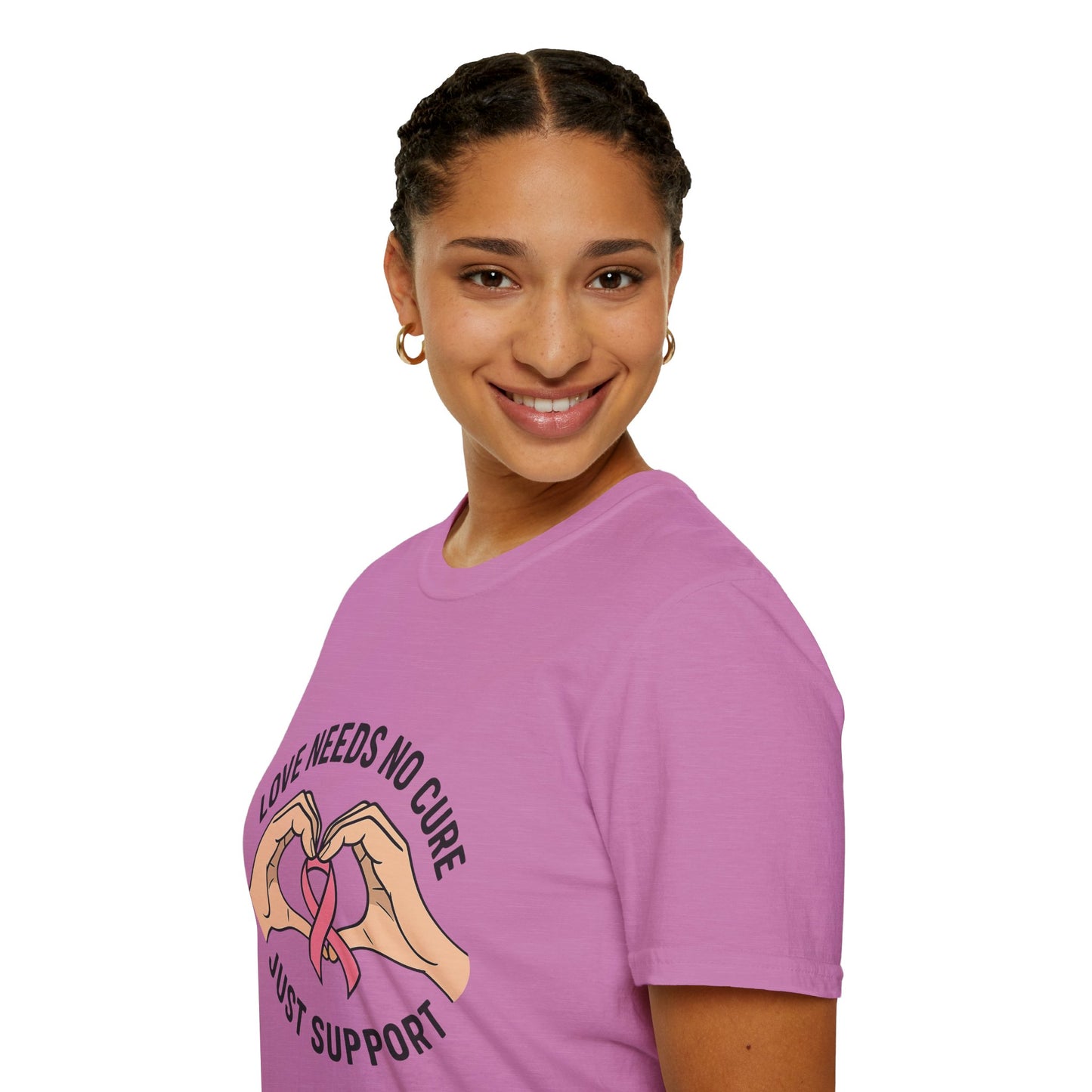 Love Needs No Cure | Breast Cancer Awareness Support Shirt