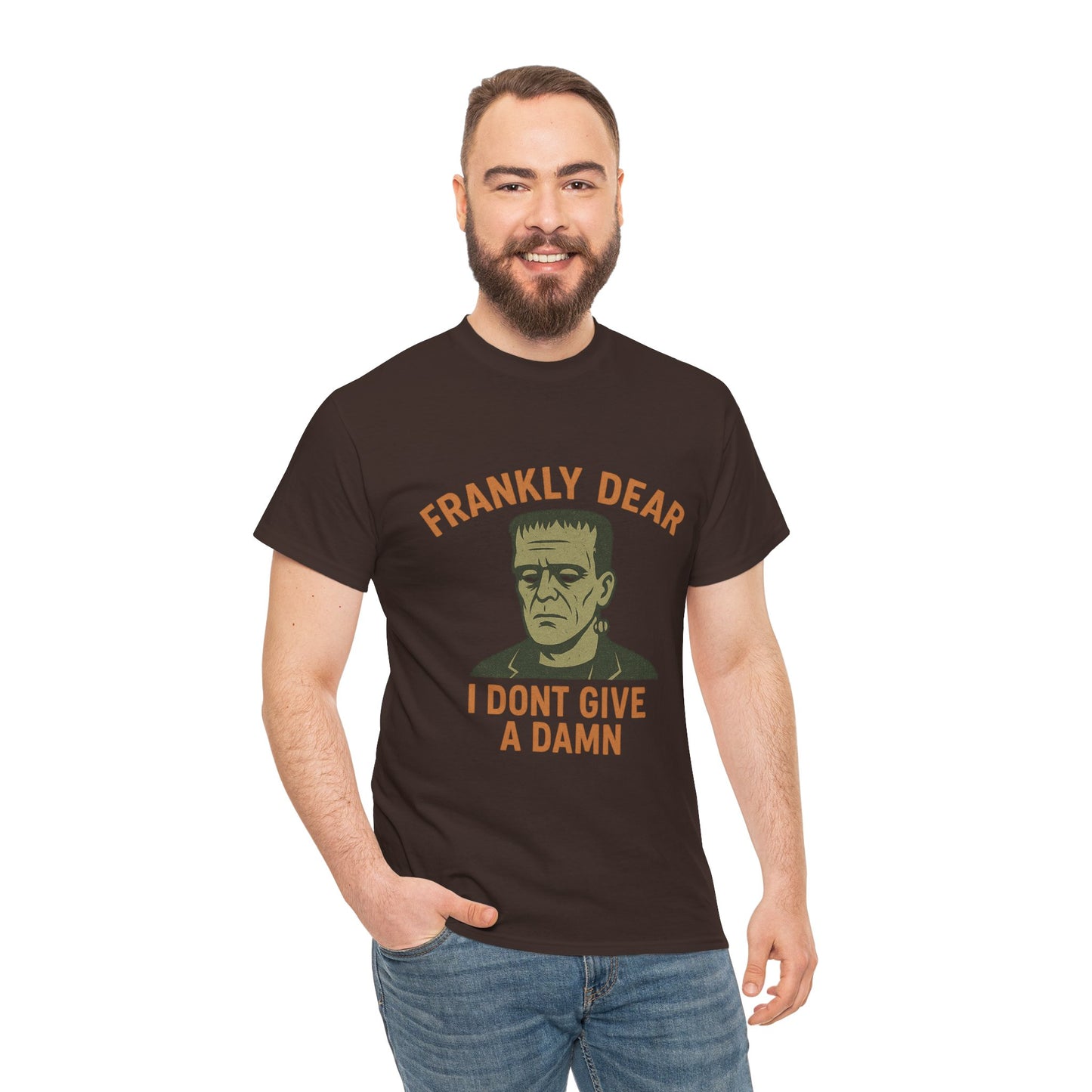 Frankly Dear, I Don't Give a Damn | Frankenstein Snark Tee