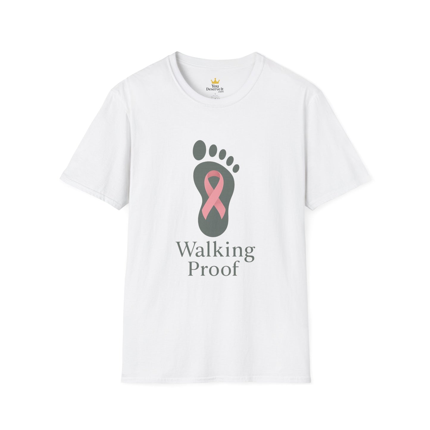 Walking Proof | Pink Ribbon Survivor Tee
