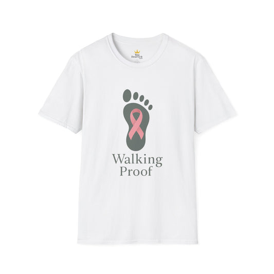 Walking Proof | Pink Ribbon Survivor Tee