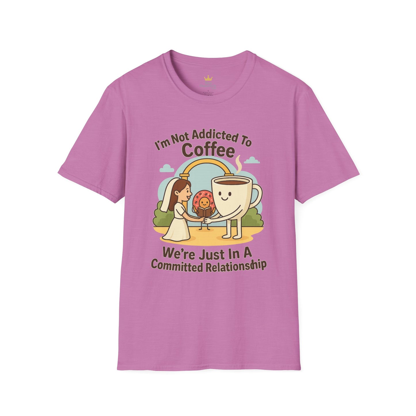 Coffee Lover's Unisex T-Shirt, Funny Coffee Tee, Cute Relationship Shirt, Gift for Caffeine Addicts, Perfect for Birthdays