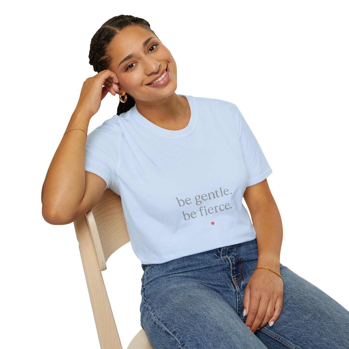 Be Gentle. Be Fierce. | Minimalist Empowerment Tee