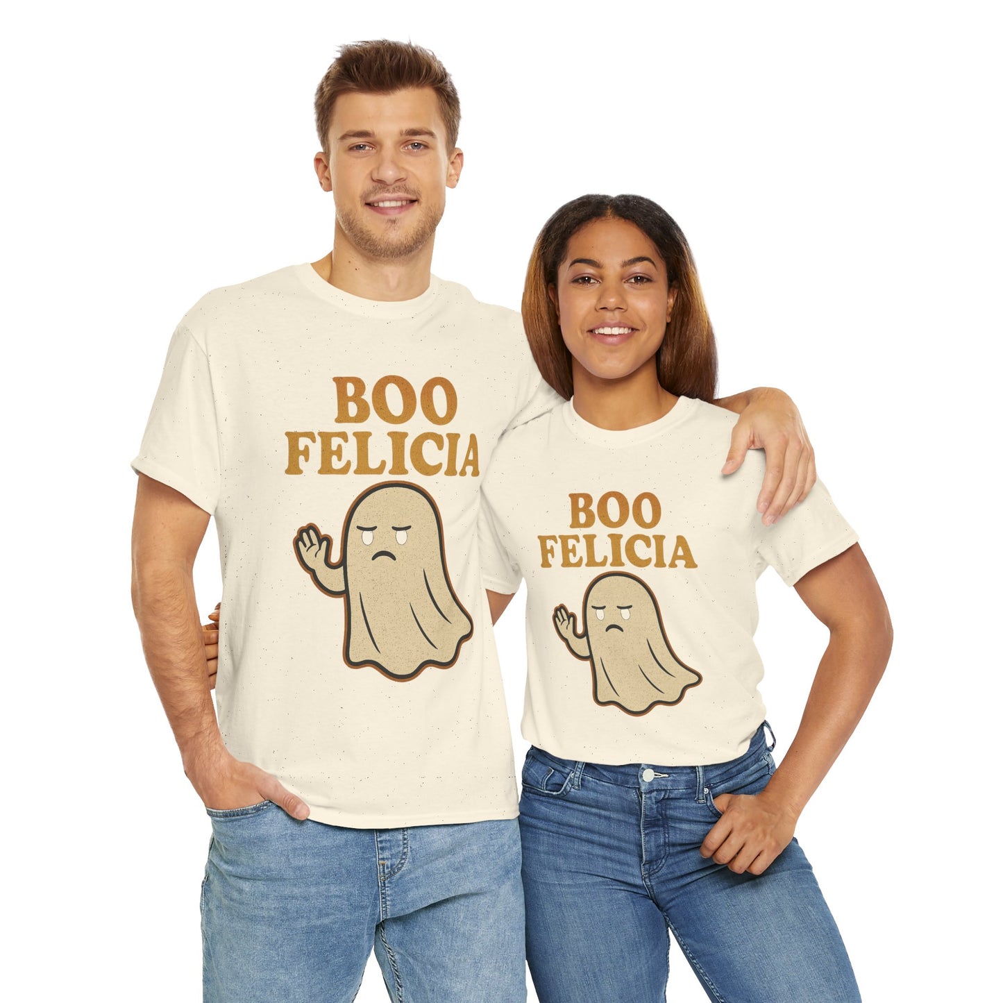 Boo Felicia Shirt | Funny Halloween Ghost T-Shirt for Women & Men
