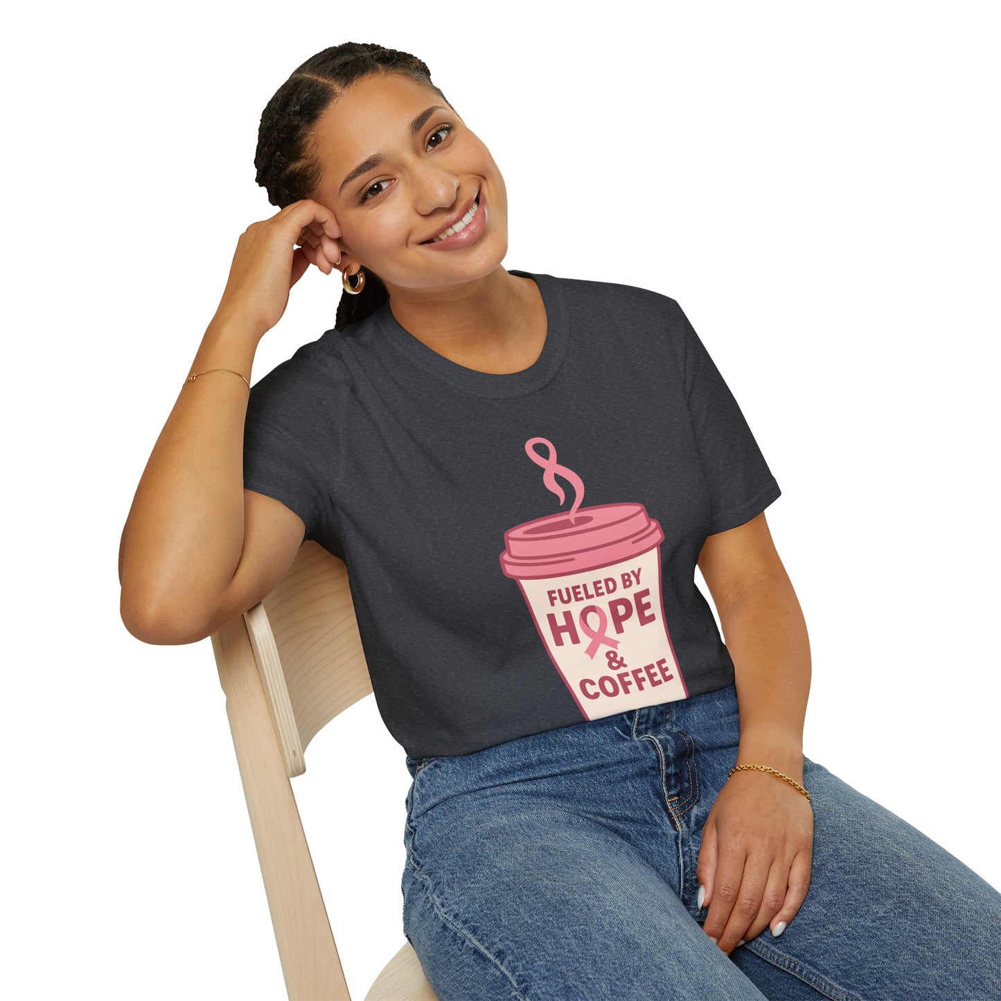 Fueled by Hope & Coffee | Inspirational Graphic Tee