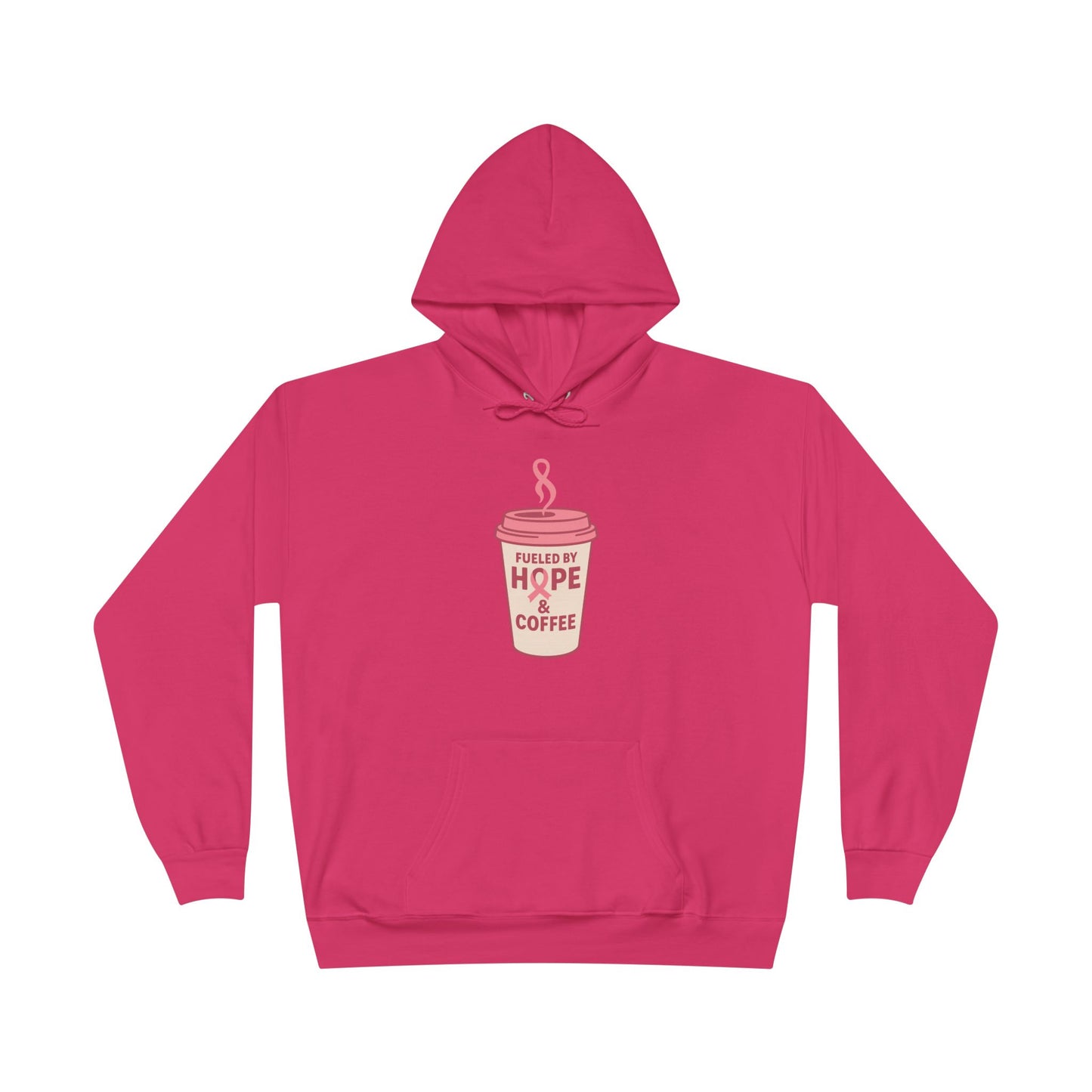 Fueled by Hope & Coffee | Cozy Hoodie for Coffee Lovers