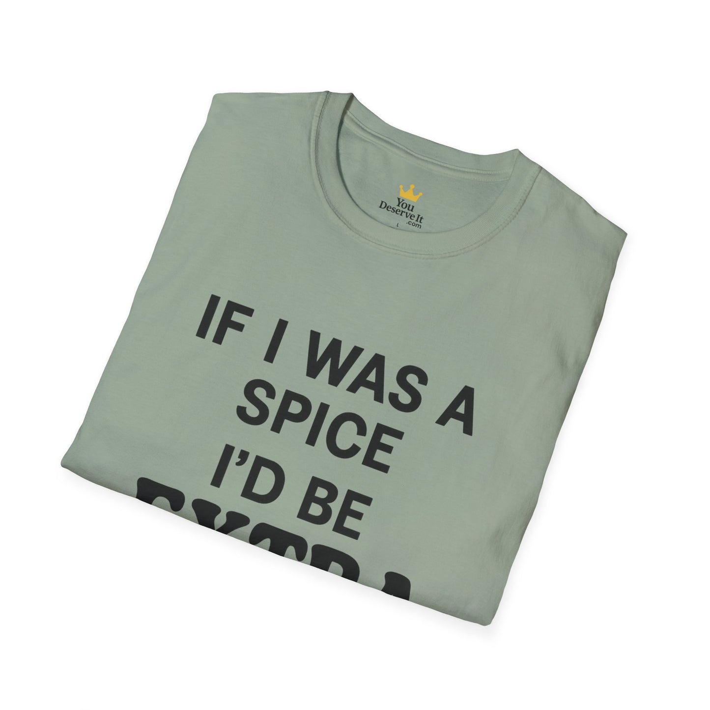 Extra Salty Shirt | Sarcastic Funny Spice Quote T-Shirt for Sass Queens