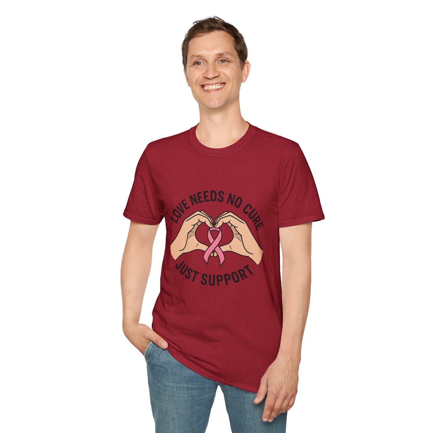 Love Needs No Cure | Breast Cancer Awareness Support Shirt