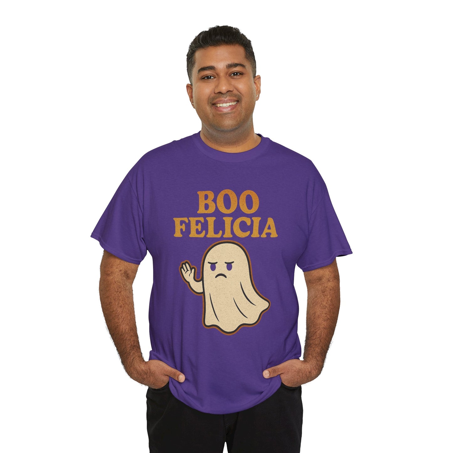 Boo Felicia Shirt | Funny Halloween Ghost T-Shirt for Women & Men