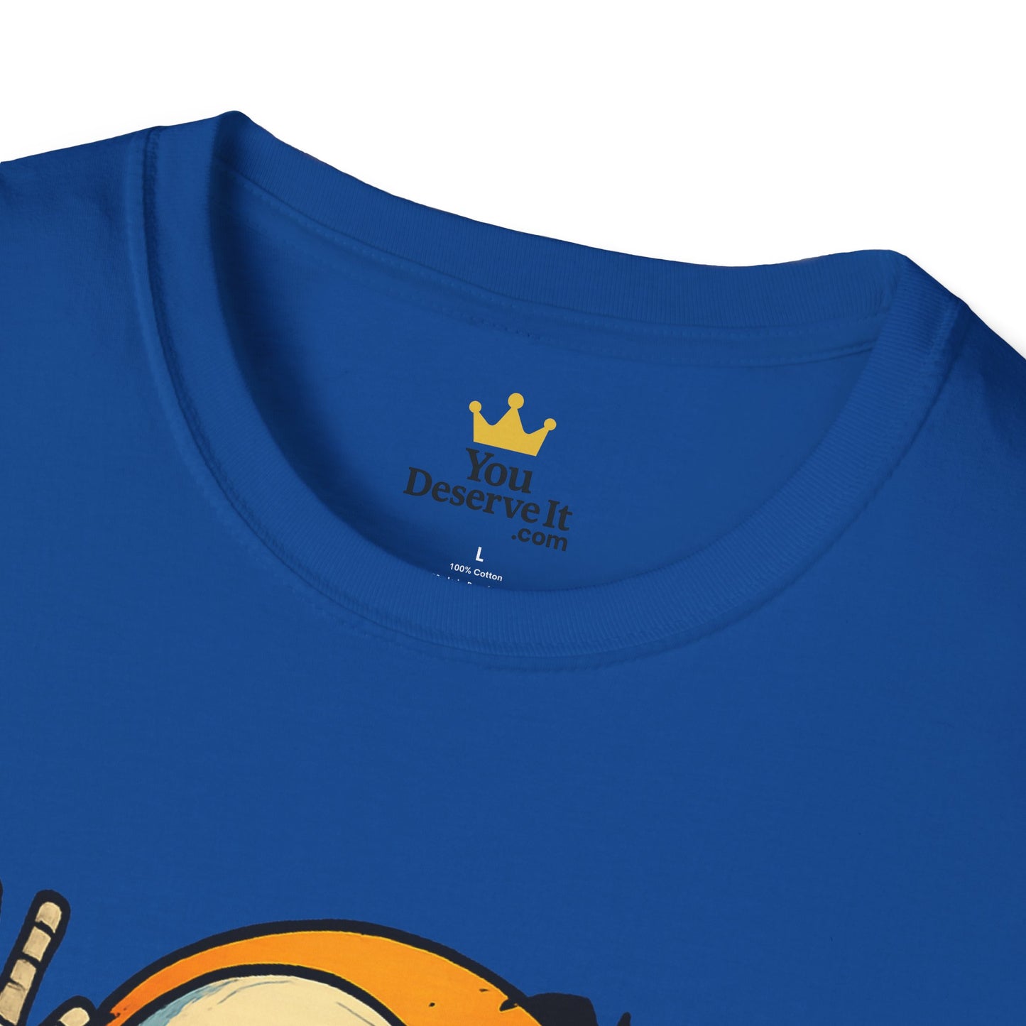 Funny Halloween Skeleton & Pumpkin T-Shirt – Cute Spooky Comic Design