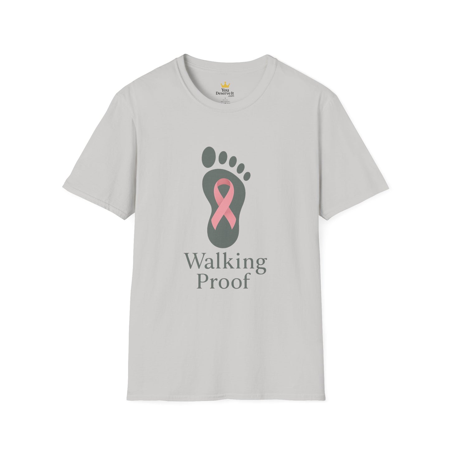 Walking Proof | Pink Ribbon Survivor Tee