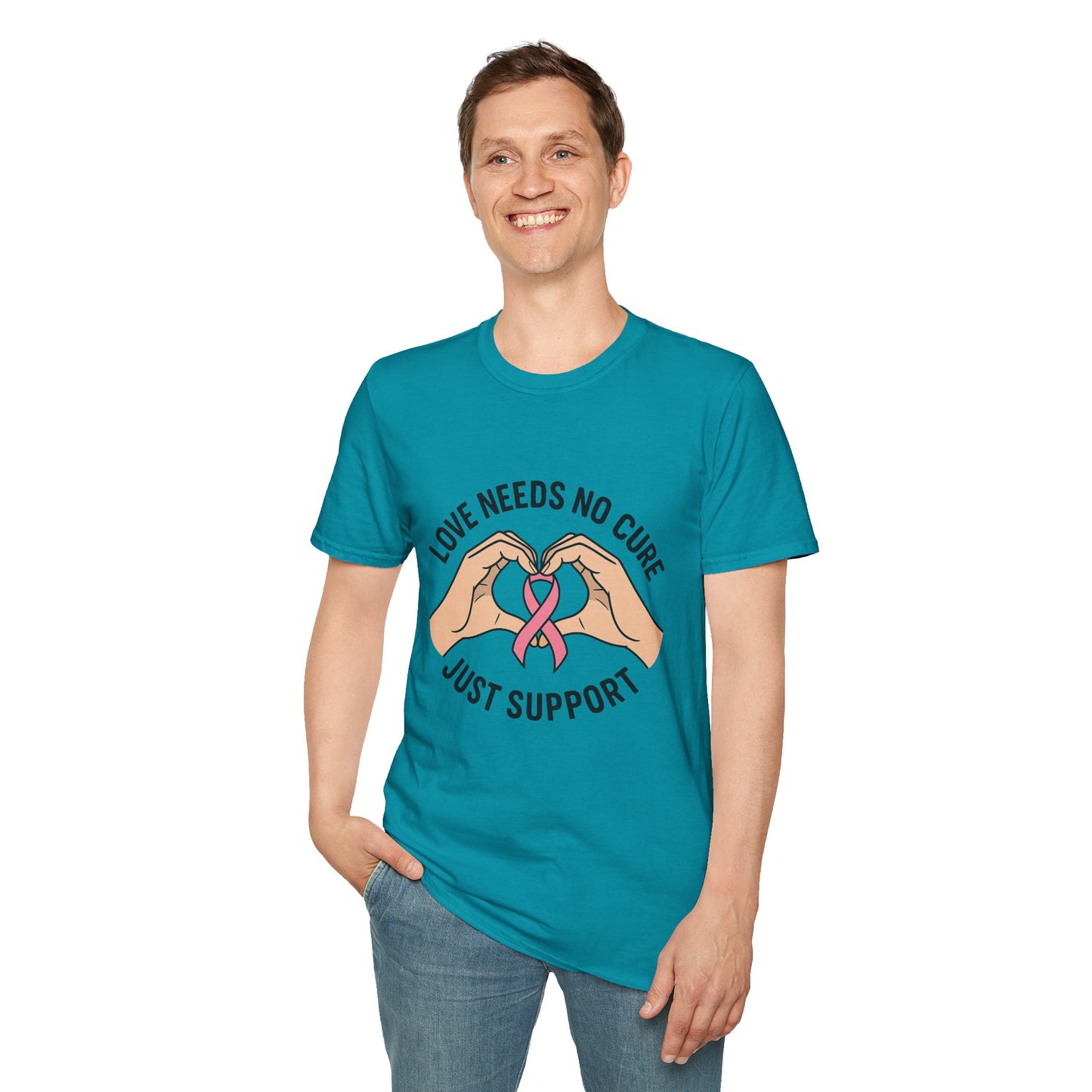 Love Needs No Cure | Breast Cancer Awareness Support Shirt