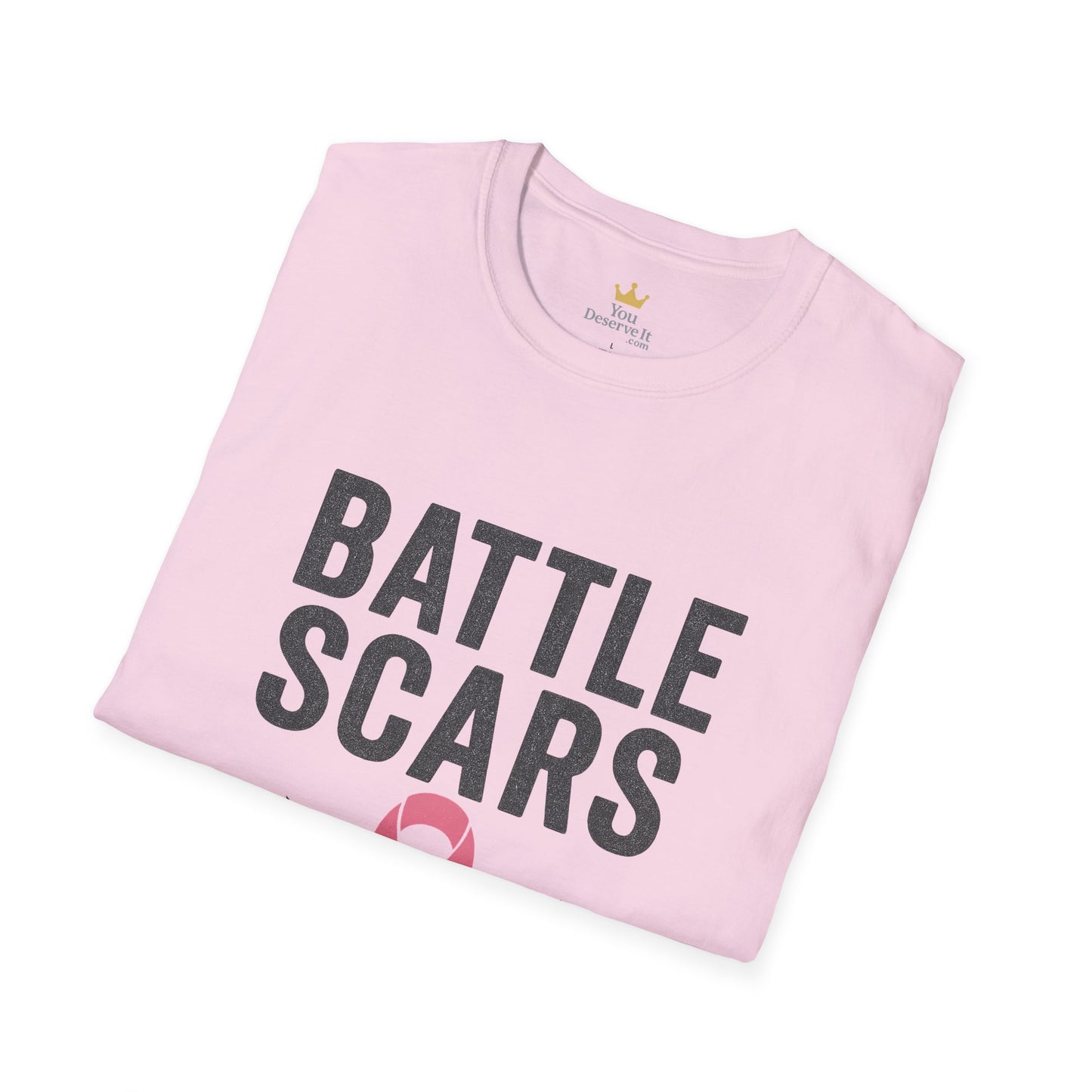 Battle Scars & Badass Vibes | Breast Cancer Warrior Tee