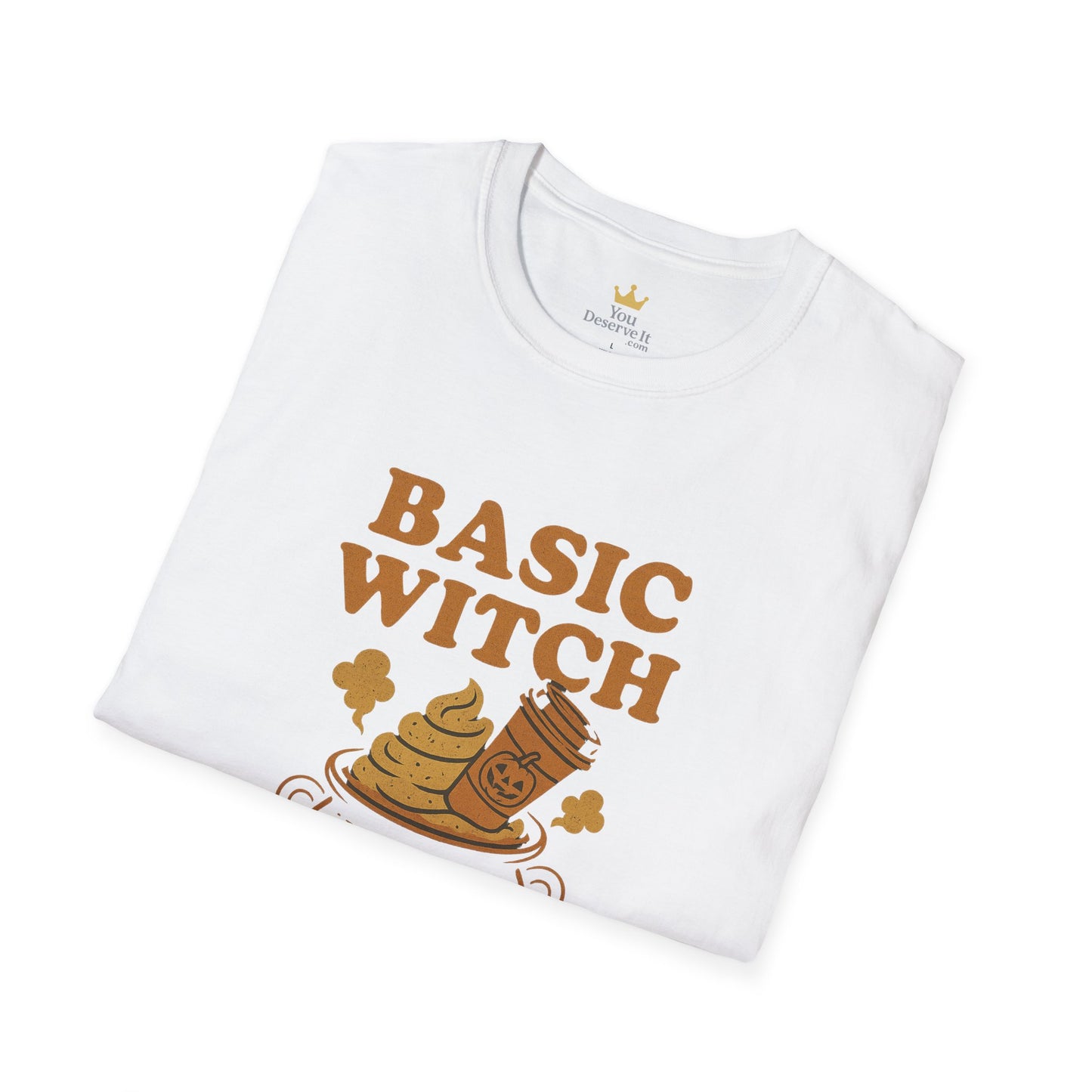 Basic Witch Halloween Shirt | Funny Fall PSL Cauldron Tee | Pumpkin Spice Sarcasm T-Shirt