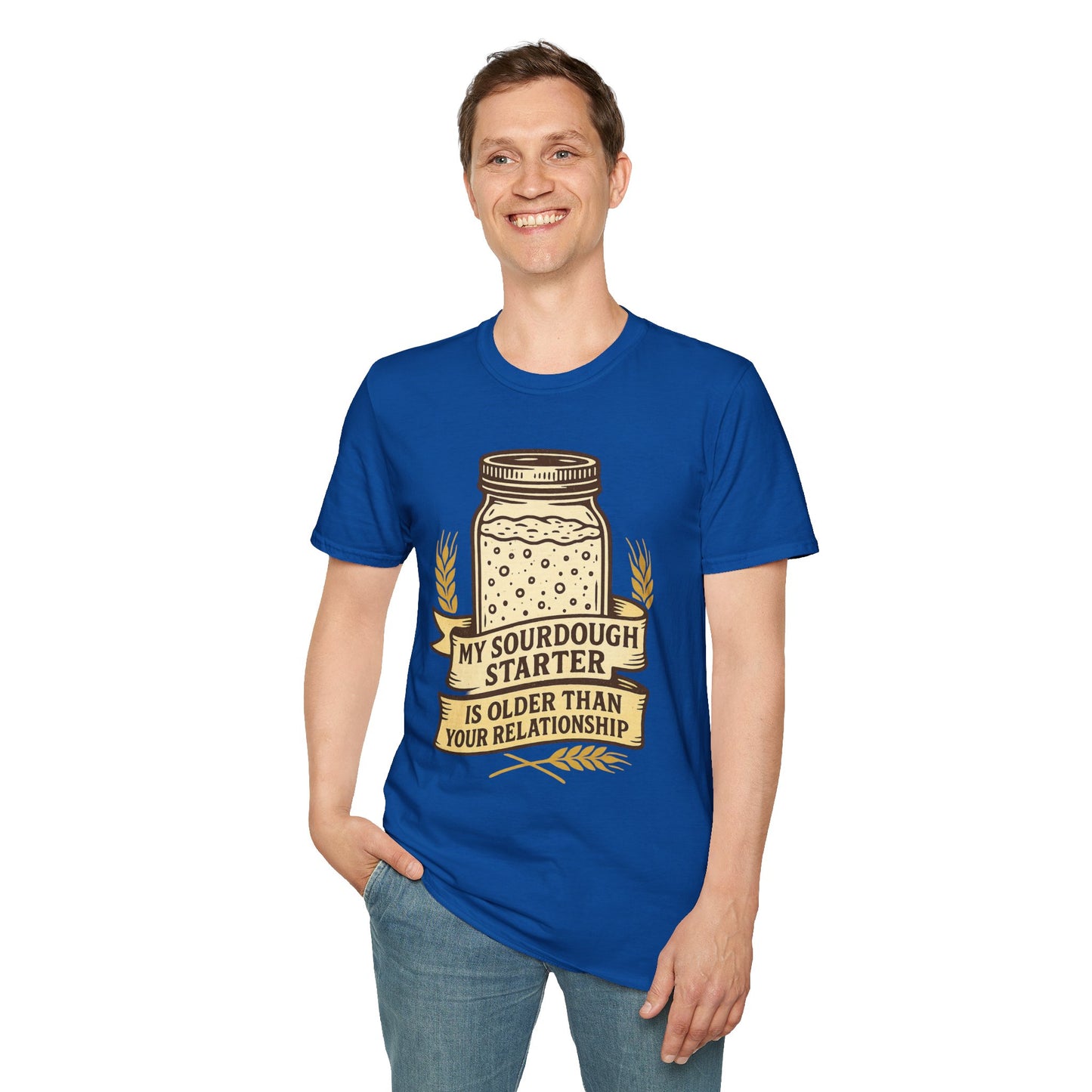My Sourdough Starter Is Older Than Your Relationship – Vintage Bread Lover T-Shirt