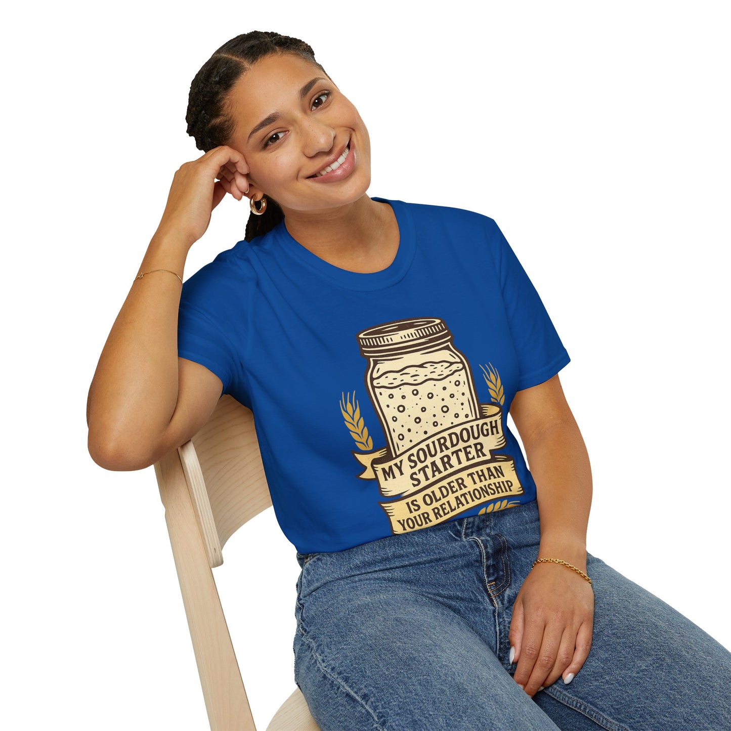 My Sourdough Starter Is Older Than Your Relationship – Vintage Bread Lover T-Shirt