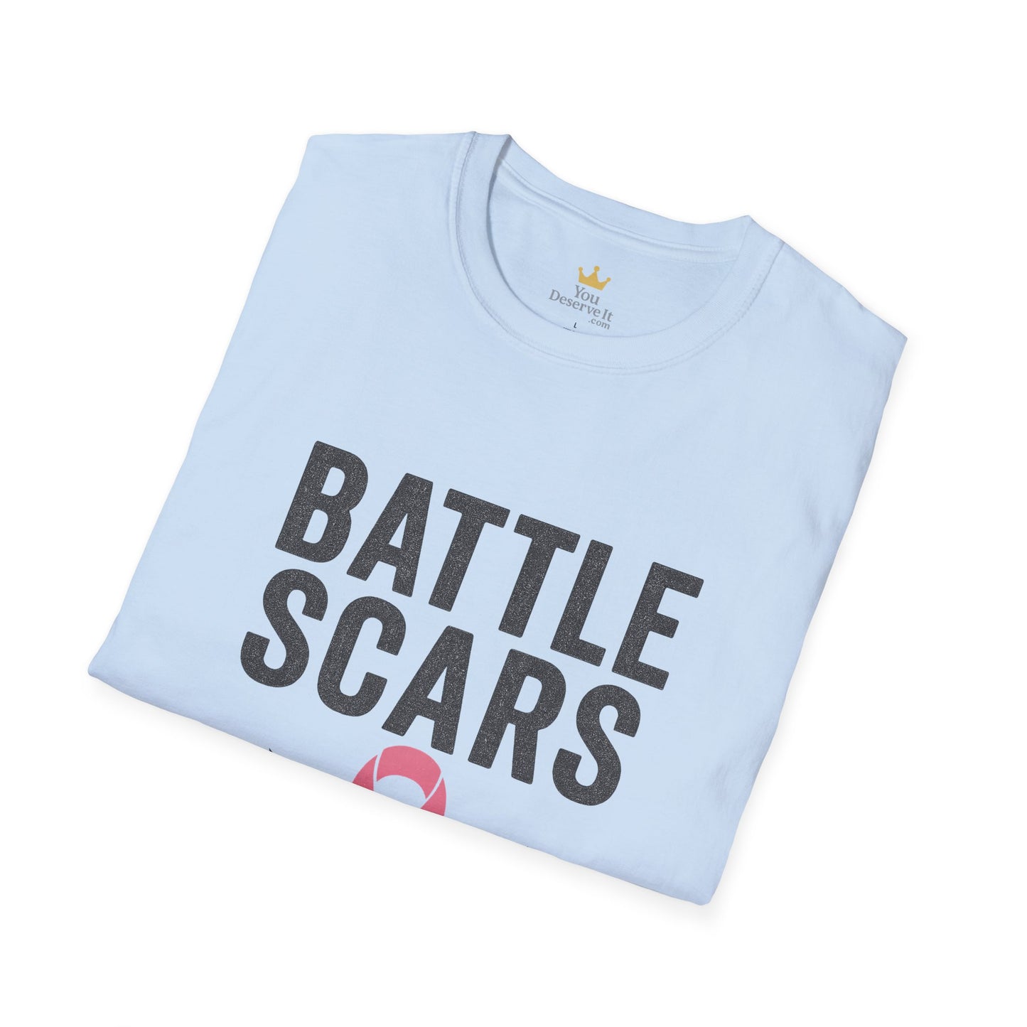 Battle Scars & Badass Vibes | Breast Cancer Warrior Tee