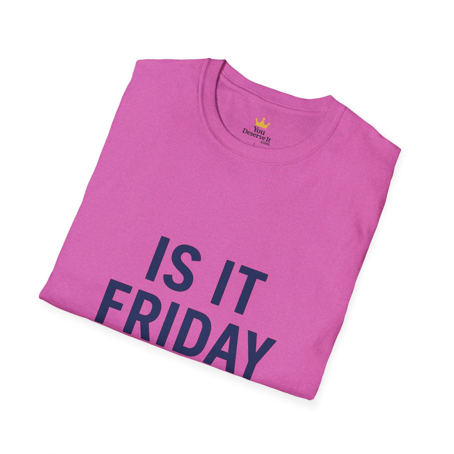 Is It Friday Yet? T-Shirt | Funny Work Week Shirt for Office Zombies