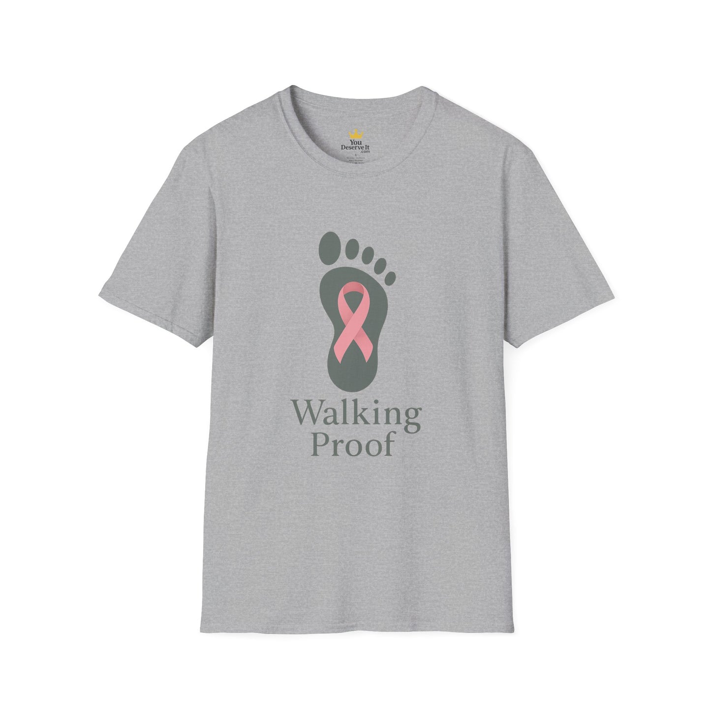 Walking Proof | Pink Ribbon Survivor Tee